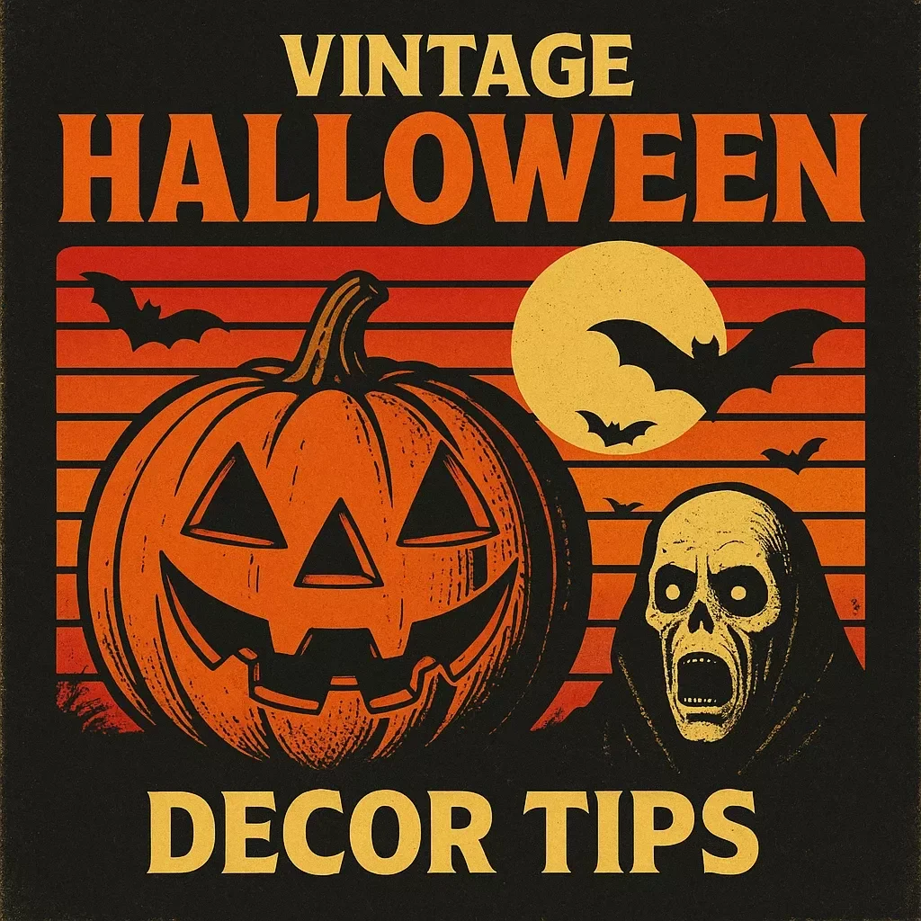 Vintage Halloween Decor Tips Checklist | Retro-Inspired Party Ideas & DIY Decorations for a Timeless Spooky Atmosphere
