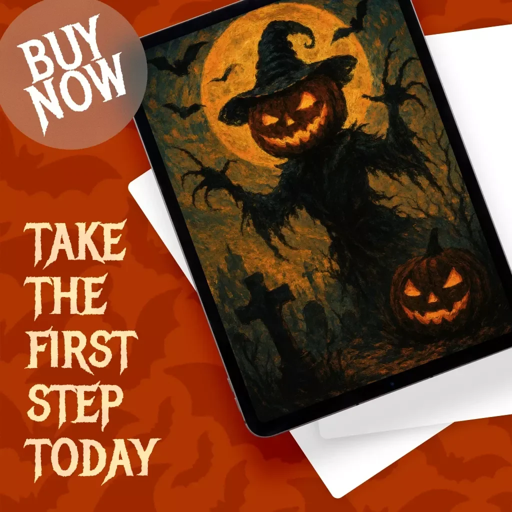 AI Scary Story Maker Checklist for Spooky Fun | Digital Download eBook Guide for Haunted House, Monster Tale, Creepy Mystery & Urban Legend Writing