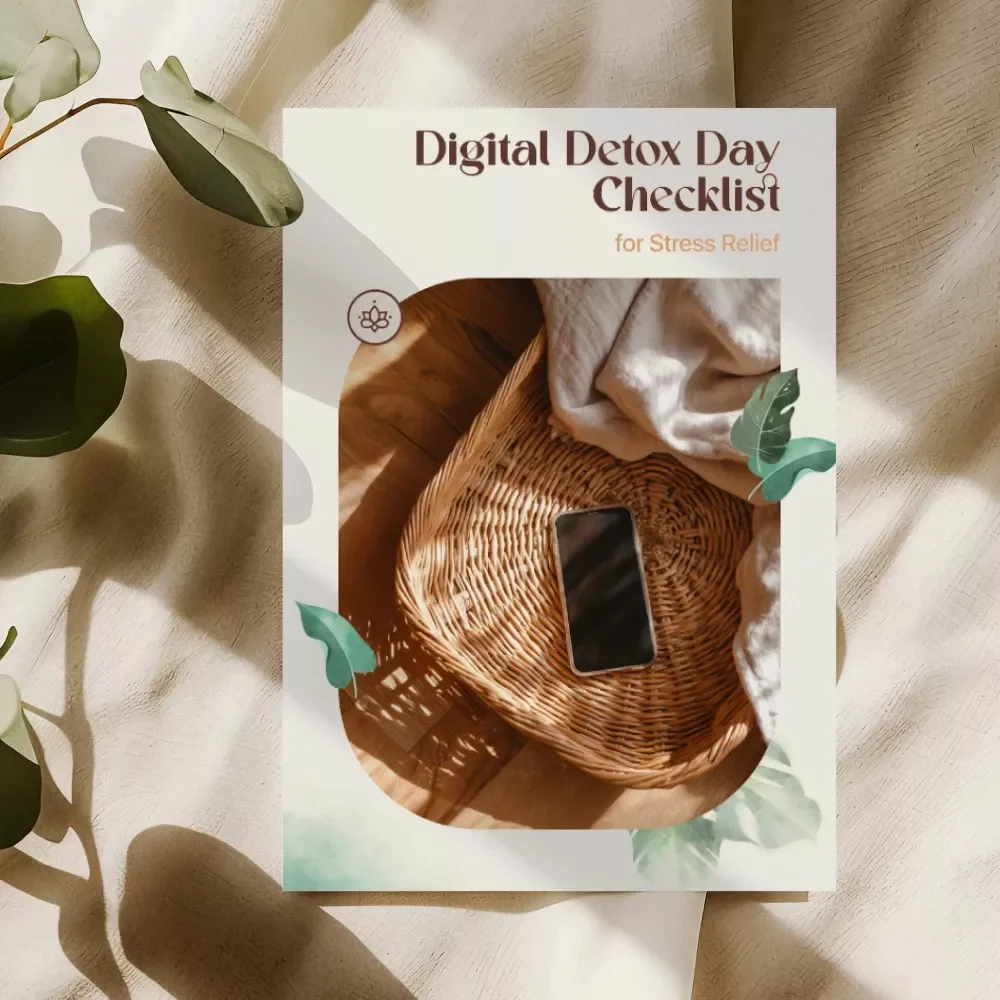 Digital Detox Day Checklist for Stress Relief – The Ultimate Guide to Unplug, Relax, and Recharge