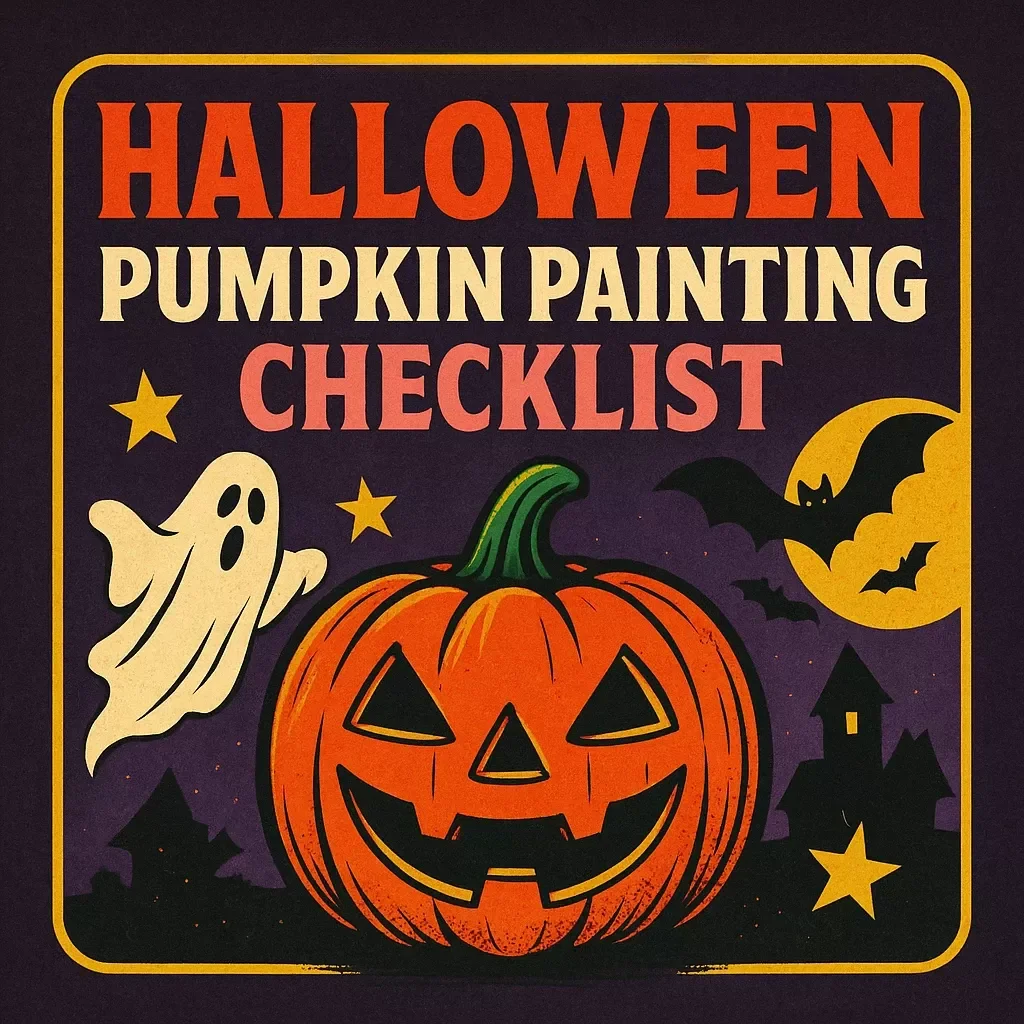 Pumpkin Painting Ideas Checklist – Easy Pumpkin Painting Ideas for Fall, Halloween, and Creative DIY Fun