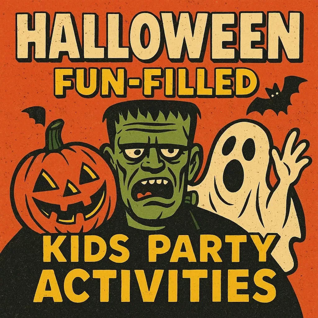 Fun-Filled Kids Party Activities Guide | Kid-Friendly Party Activities | Indoor & Outdoor Games, DIY Crafts, AI Party Planning Ideas | Digital Download PDF
