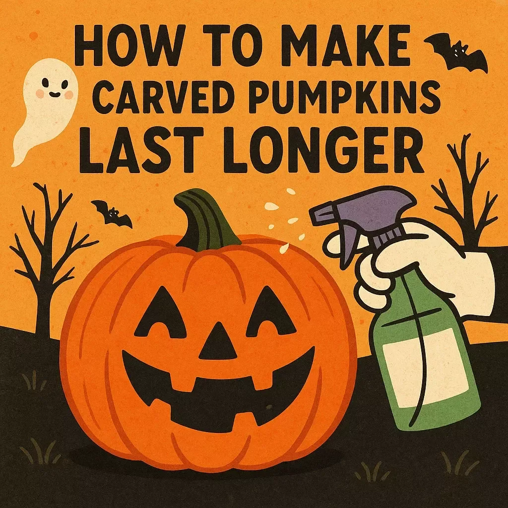 How to Make Carved Pumpkins Last Longer | Ultimate Guide to Pumpkin Preservation, DIY Halloween Tips & Tricks for Long-Lasting Carved Pumpkins