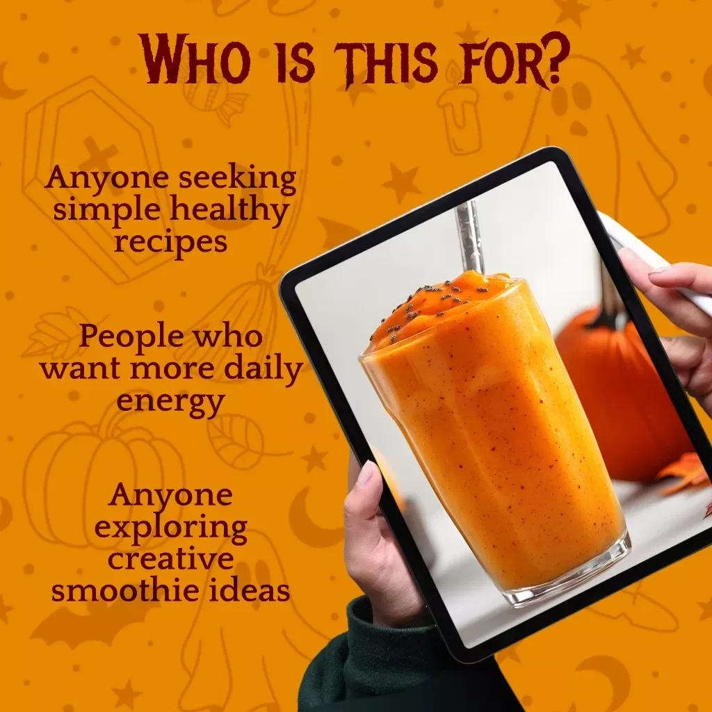 Pumpkin Bliss Smoothies: Deliciously Healthy Recipes for Every Day | Healthy Pumpkin Smoothie eBook, Digital Download, Smoothie Recipe Guide