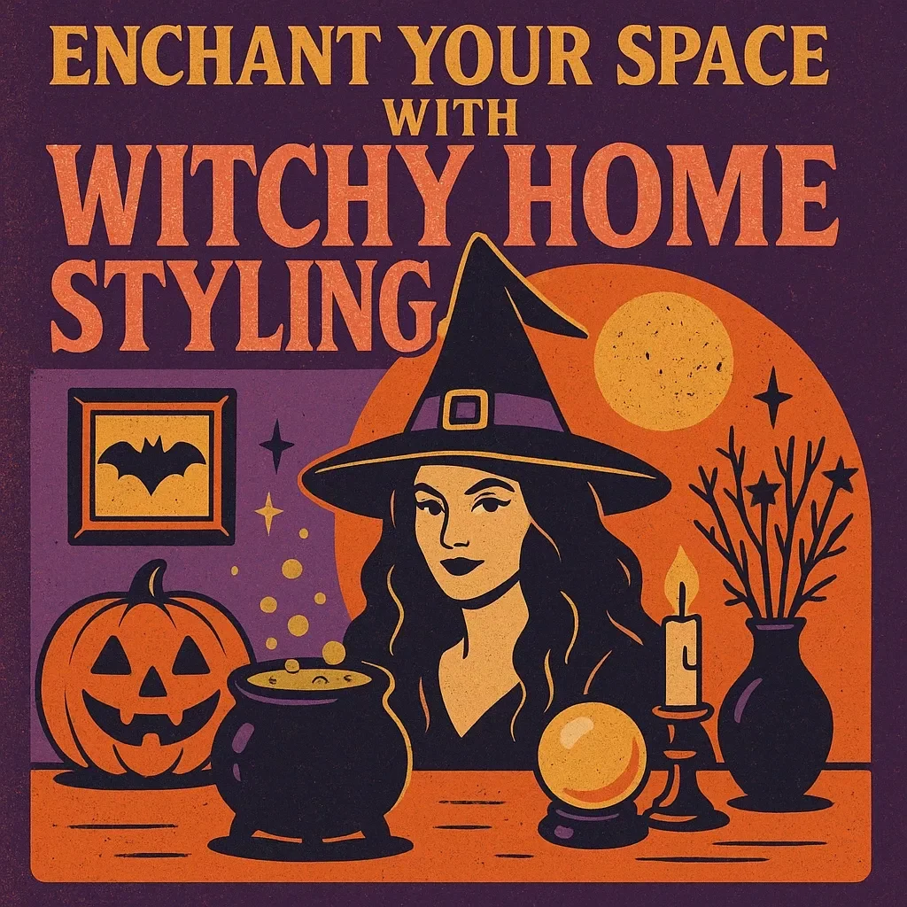 Enchant Your Space with Witchy Home Styling | Digital Guide for Magical Home Decor & Inspiration