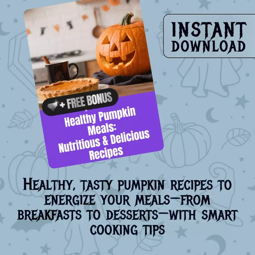 Healthy Pumpkin Meals: Nutritious & Delicious Recipes | Fall eBook for Wholesome Pumpkin Cooking, Meal Prep, and Seasonal Inspiration