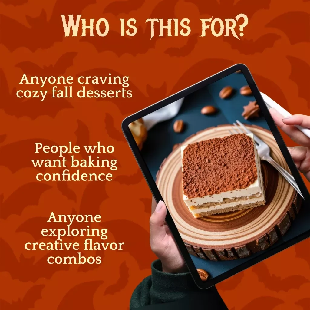 Whisked Away by Spice and Creamy Layers: Your Guide to Perfect Pumpkin Chai Tiramisu | Fall Dessert eBook | Digital Download Recipe Guide