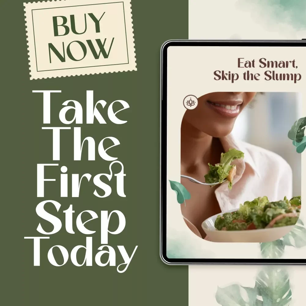 Eat Smart, Skip the Slump – Printable Checklist | How to Avoid Energy-Draining Foods & Beat Afternoon Fatigue Naturally