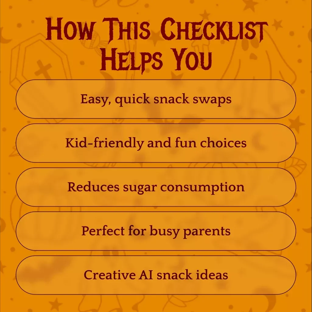 Sweet Swaps: Quick Candy Alternatives Checklist for Kids | Healthy Snack Ideas, Printable Digital Download, eBook Guide for Parents