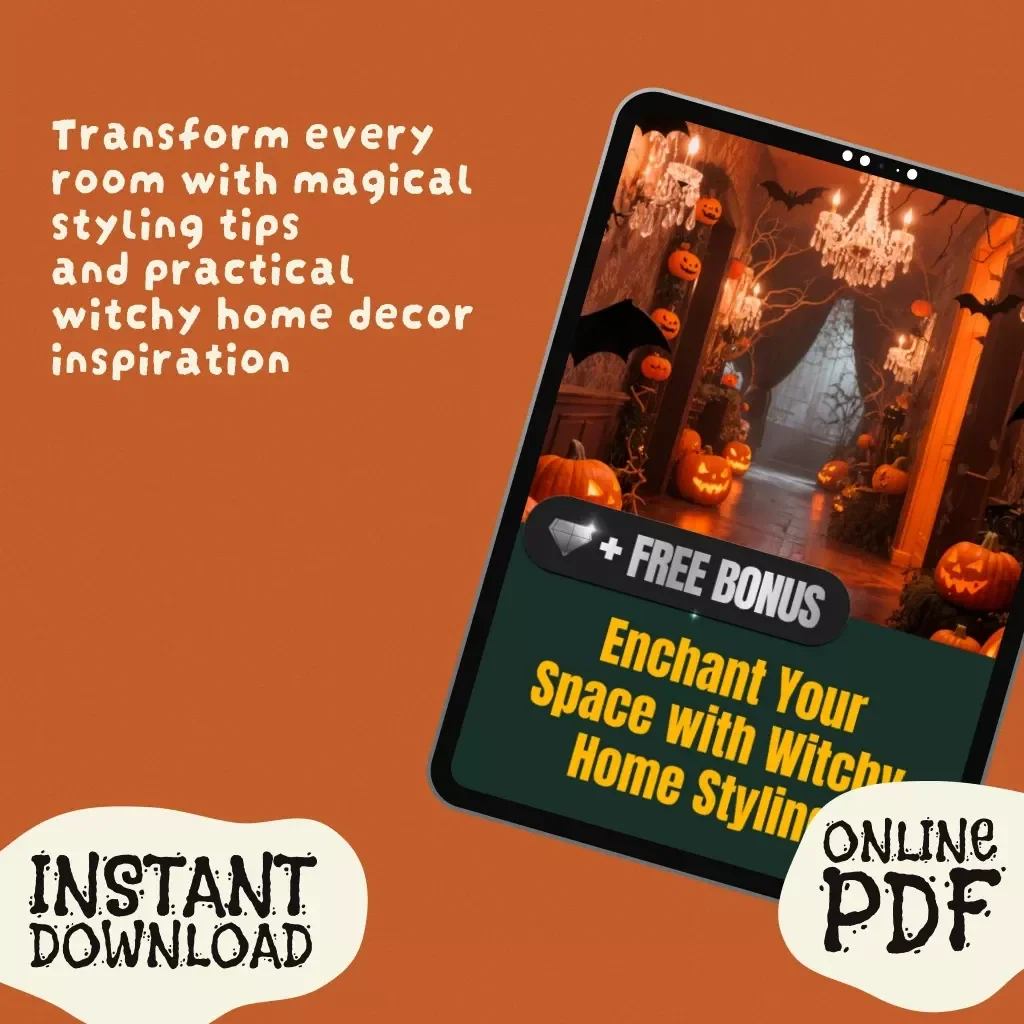 Enchant Your Space with Witchy Home Styling | Digital Guide for Magical Home Decor & Inspiration