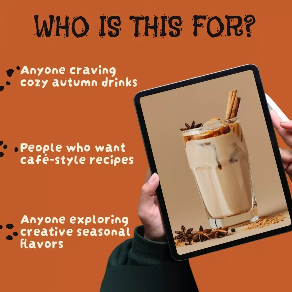 Sip Into Autumn: How to Master the Iced Pumpkin Cream Chai Craze at Home | Fall Drink DIY Guide | Cozy Seasonal Beverage eBook