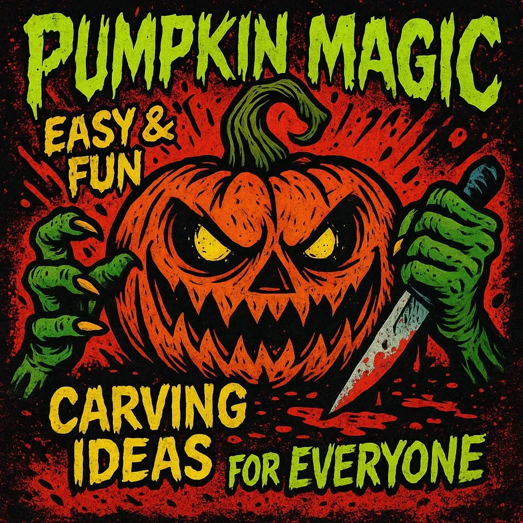 Pumpkin Magic Easy & Fun Carving Ideas for Everyone