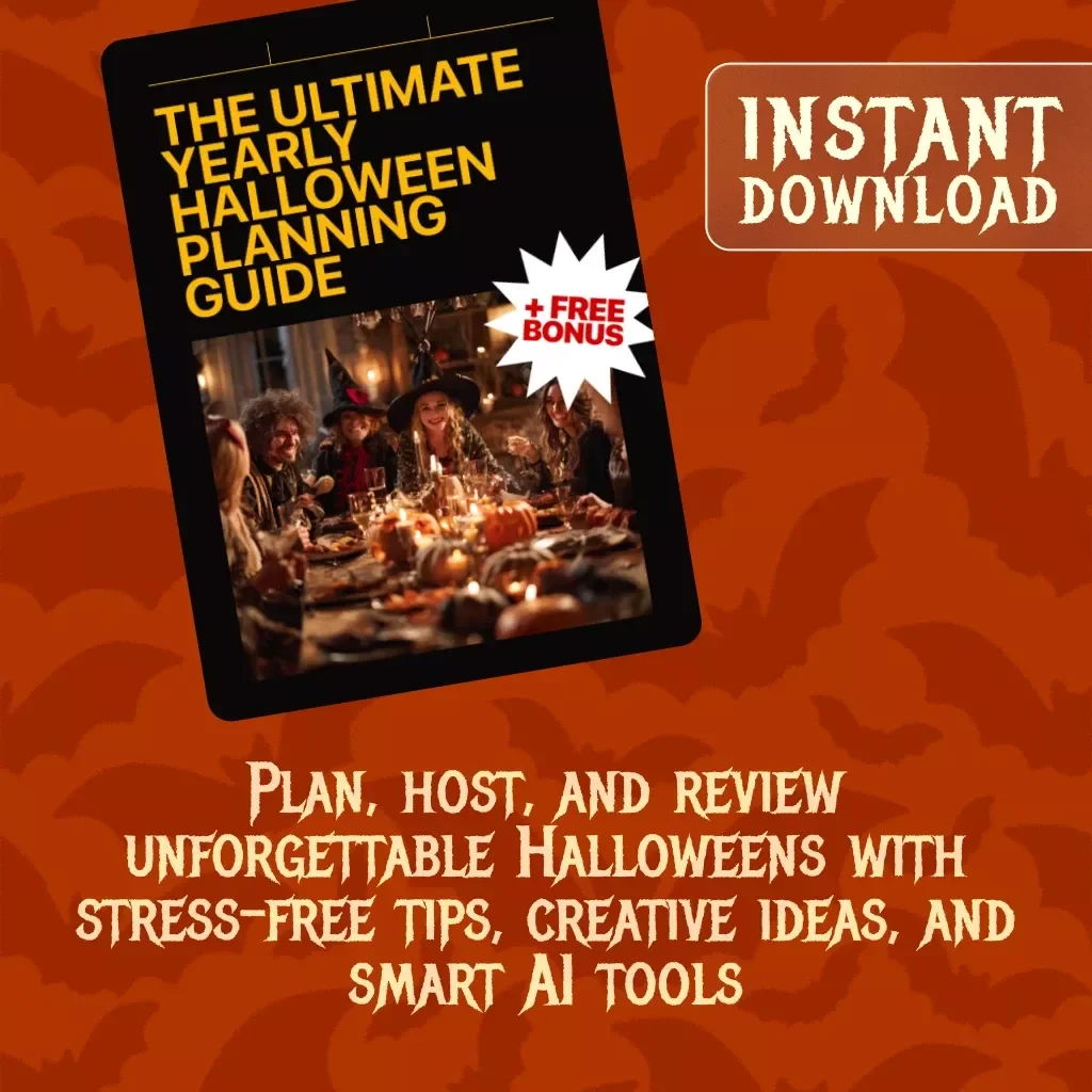 The Ultimate Yearly Halloween Planning Guide | Digital Download | Halloween Party Planner, Costume Ideas, Decorations & Budgeting Organizer