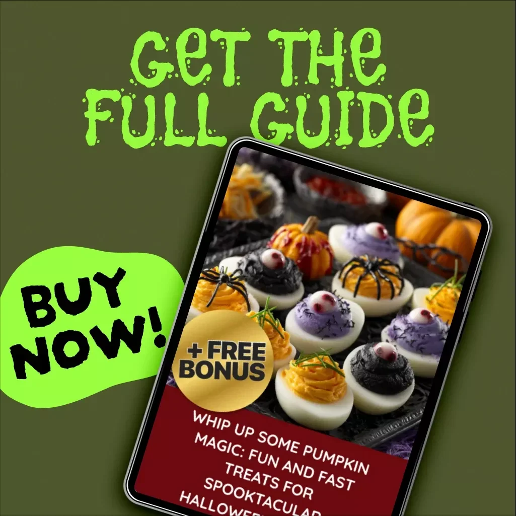 Whip Up Some Pumpkin Magic: Fun and Fast Treats for Spooktacular Halloween Parties | Halloween Recipes | Digital Download Guide | Pumpkin Snacks, Bakes & Party Treats eBook