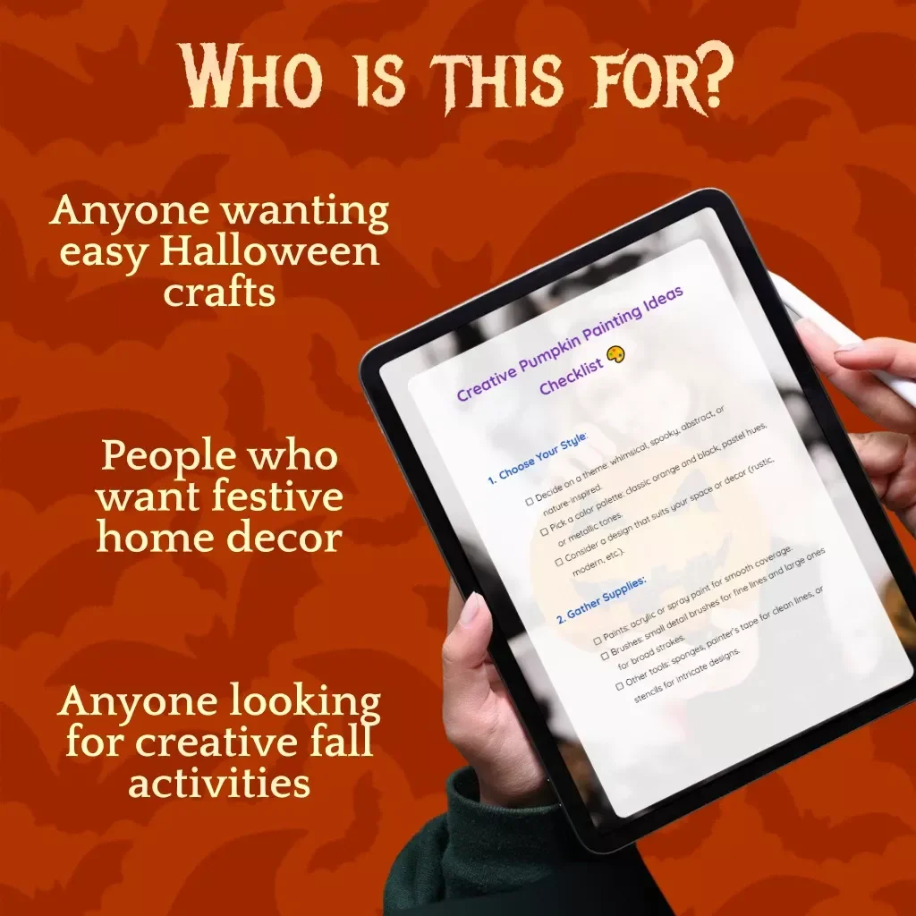 Creative Pumpkin Painting Ideas Checklist – Fun, Easy & Inspiring Guide for DIY Fall Decor, Seasonal Art Projects, and Festive Pumpkin Designs