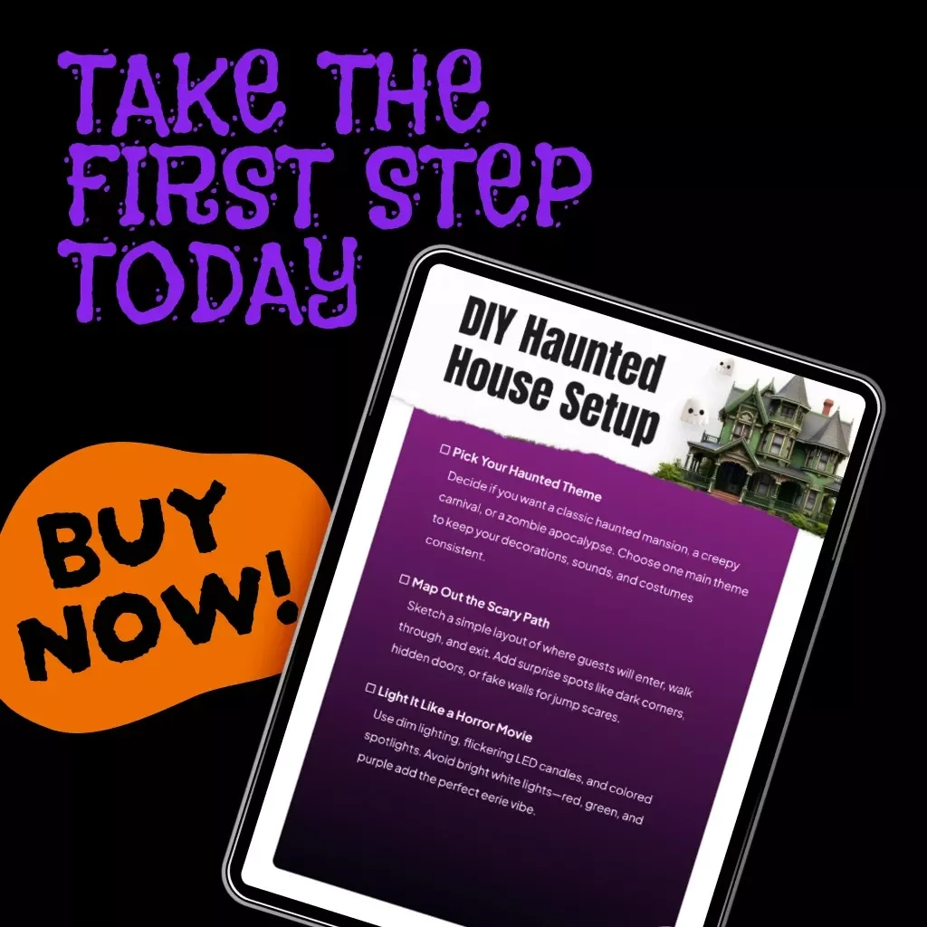 DIY Haunted House Setup Checklist | Step-by-Step Halloween Guide for Scary Home Transformations