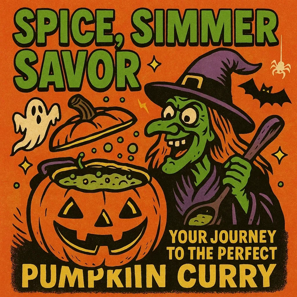 Spice, Simmer, Savor – Your Journey to the Perfect Pumpkin Curry | Digital Download Guide, eBook & Recipe Checklist for Homemade Curry Lovers