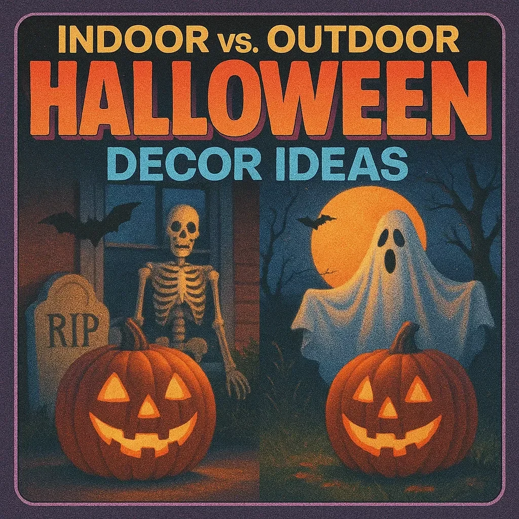 Indoor vs Outdoor Halloween Decor Ideas | Spooky Guide for Creative Home & Yard Decorations