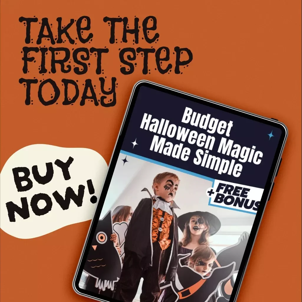 Budget Halloween Magic Made Simple | Digital Download Guide for Affordable Costumes, DIY Decorations, Treat Ideas & AI Creativity on a Shoestring Budget