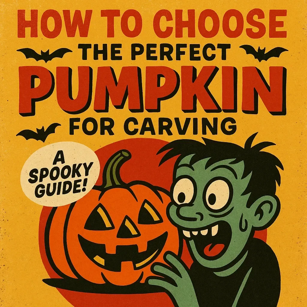 How to Choose the Perfect Pumpkin for Carving 🎃 | Printable Digital Guide | Easy Halloween Carving Tips & Pumpkin Selection eBook | How to Choose a Pumpkin to Carve