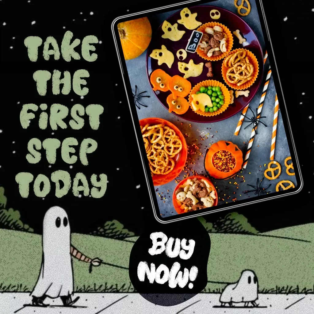 The Ultimate Halloween Treats Checklist: Spooktacular Snacks & Ghoulish Goodies | Printable Halloween Treats Ideas Guide for Parties & DIY Snacks