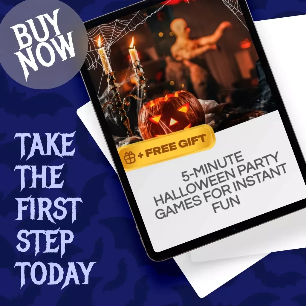 5-Minute Halloween Party Games for Instant Fun | Spooky & Easy Halloween eBook Guide for Kids, Teens & Adults | Quick 5-Minute Party Games for Halloween
