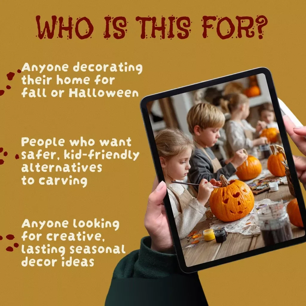 Pumpkin Painting Ideas: Transform Your Fall Decor | DIY Pumpkin Painting Ideas Guide for Beginners, Creative Patterns, Indoor & Outdoor Halloween & Fall Home Decor Inspiration