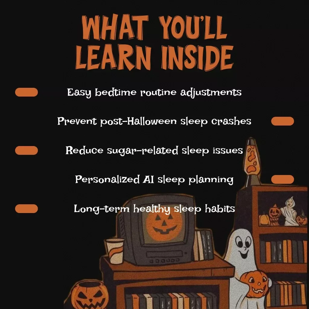 A Parent's Guide to a Spooky Yet Restful Night | Halloween Sleep Schedule Reset for Kids eBook | Digital Download Guide for Parents