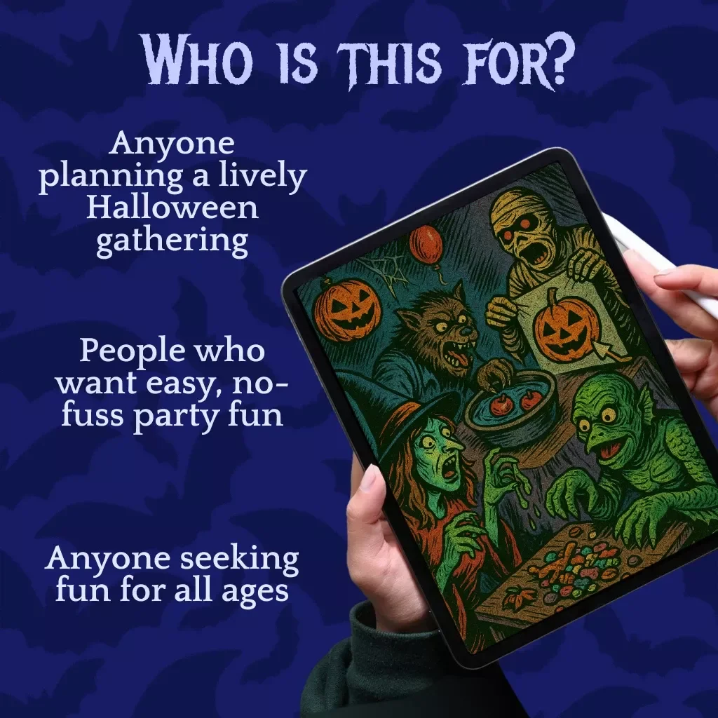 5-Minute Halloween Party Games for Instant Fun | Spooky & Easy Halloween eBook Guide for Kids, Teens & Adults | Quick 5-Minute Party Games for Halloween