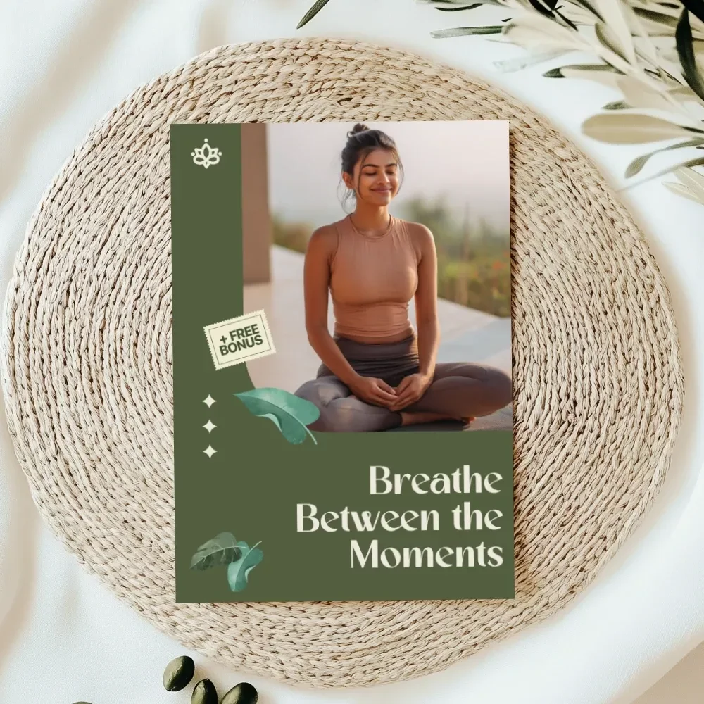 Breathe Between the Moments | Mindfulness Breaks in Daily Routine | Digital Guide for Stress Relief, Focus & Inner Calm
