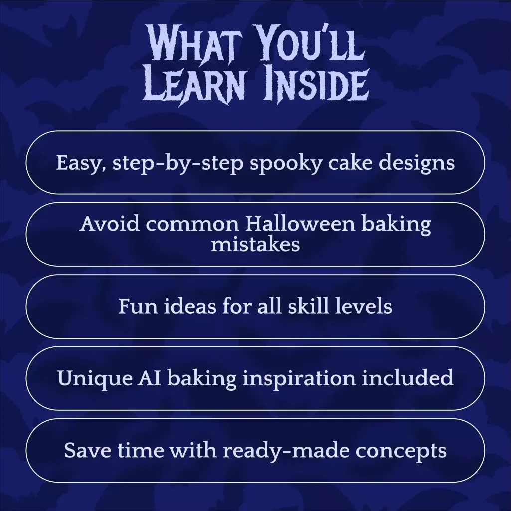 Hauntingly Delicious Cakes | Halloween Cake Guide | Spooky Dessert Ideas, Scary Cake Designs, Creepy Creations, and AI Tools for Baking