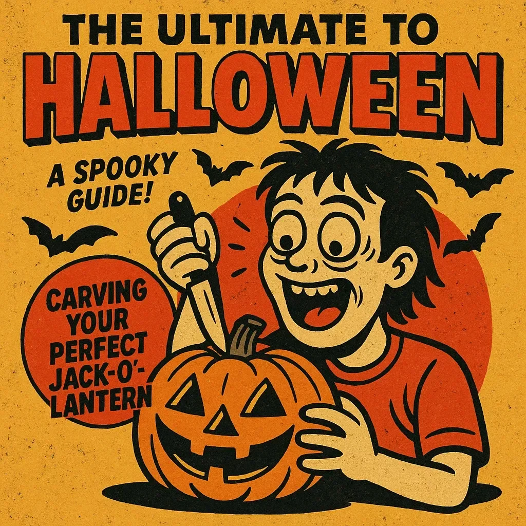 The Ultimate Guide to Carving Your Perfect Jack-O’-Lantern | Halloween Ebook | Digital Download on How to Carve the Pumpkin | Step-by-Step Pumpkin Carving Ideas, Tools, and Tips