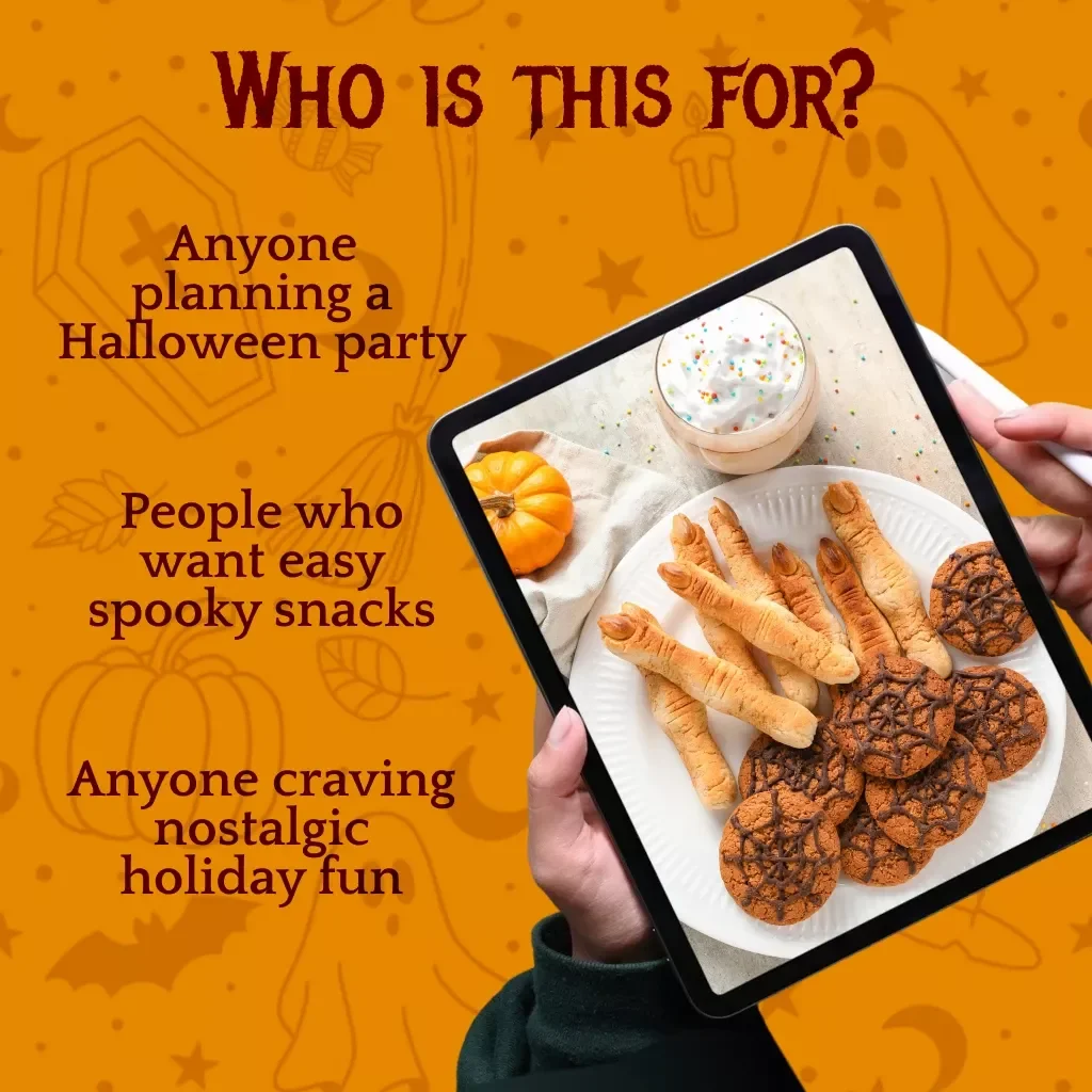 Spooky Snacks from the Past Nostalgic Halloween Finger Food Recipes | Vintage-Inspired Halloween Party eBook for Families, Party Planners & Halloween Lovers