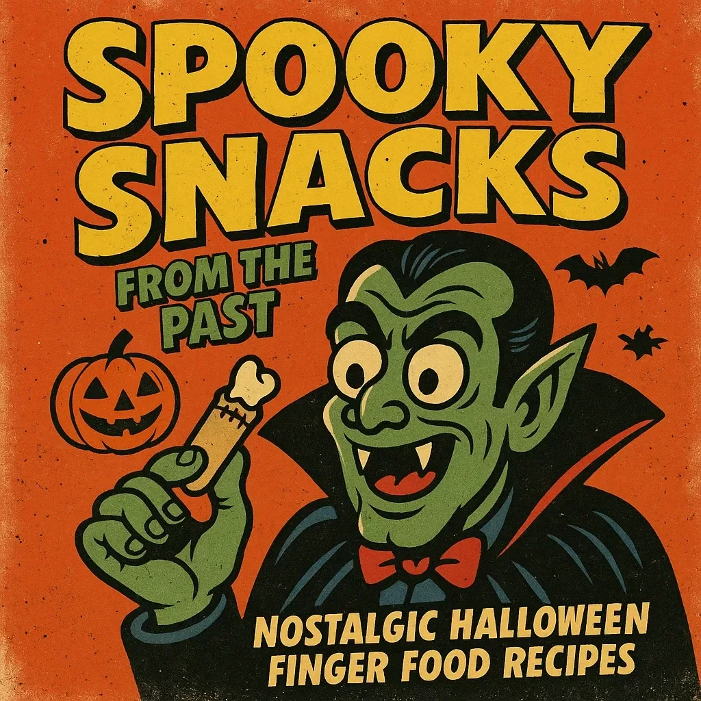 Spooky Snacks from the Past Nostalgic Halloween Finger Food Recipes | Vintage-Inspired Halloween Party eBook for Families, Party Planners & Halloween Lovers