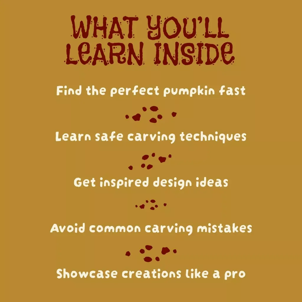 The Ultimate Guide to Carving Your Perfect Jack-O’-Lantern | Halloween Ebook | Digital Download on How to Carve the Pumpkin | Step-by-Step Pumpkin Carving Ideas, Tools, and Tips