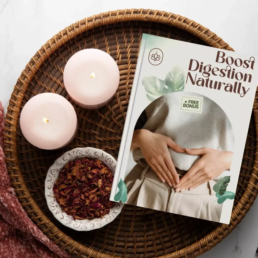 Boost Digestion Naturally | How to Improve Digestion Naturally | Holistic Gut Health eBook Guide, Healthy Eating Tips, Natural Remedies & Lifestyle Habits