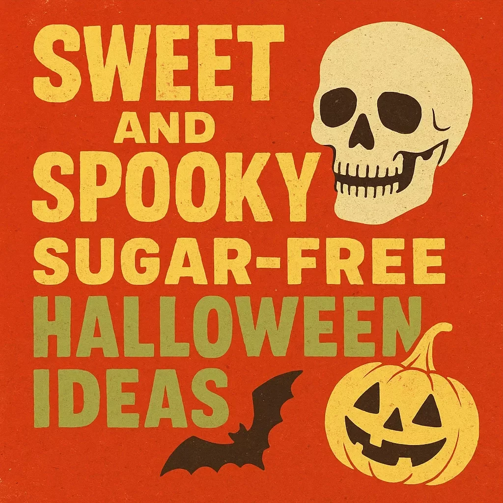 Sweet and Spooky Sugar-Free Halloween Ideas | Digital Download Guide for Healthy Treats, Party Planning, & AI Recipe Inspiration