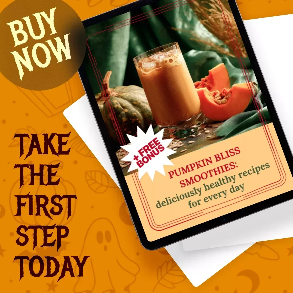 Pumpkin Bliss Smoothies: Deliciously Healthy Recipes for Every Day | Healthy Pumpkin Smoothie eBook, Digital Download, Smoothie Recipe Guide
