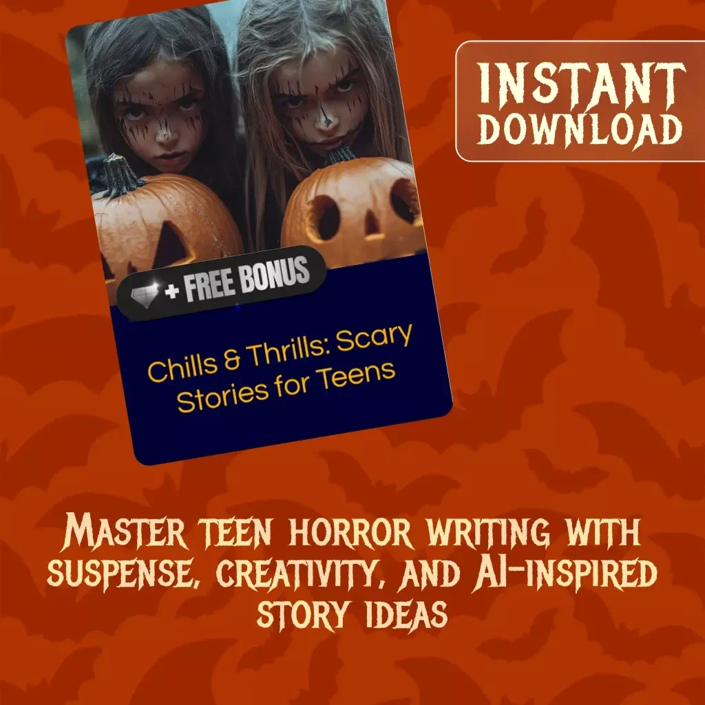 Chills & Thrills: Scary Stories for Teens – A Creative Guide to Teen Scary Stories, Suspense, and AI Writing Prompts