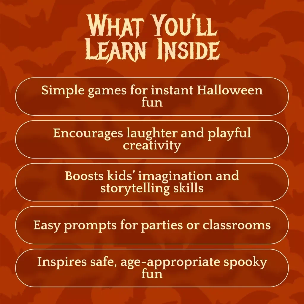 A Fun Guide to Spooky ‘Would You Rather’ for Kids | Halloween Party Game Ideas | Printable Digital Download