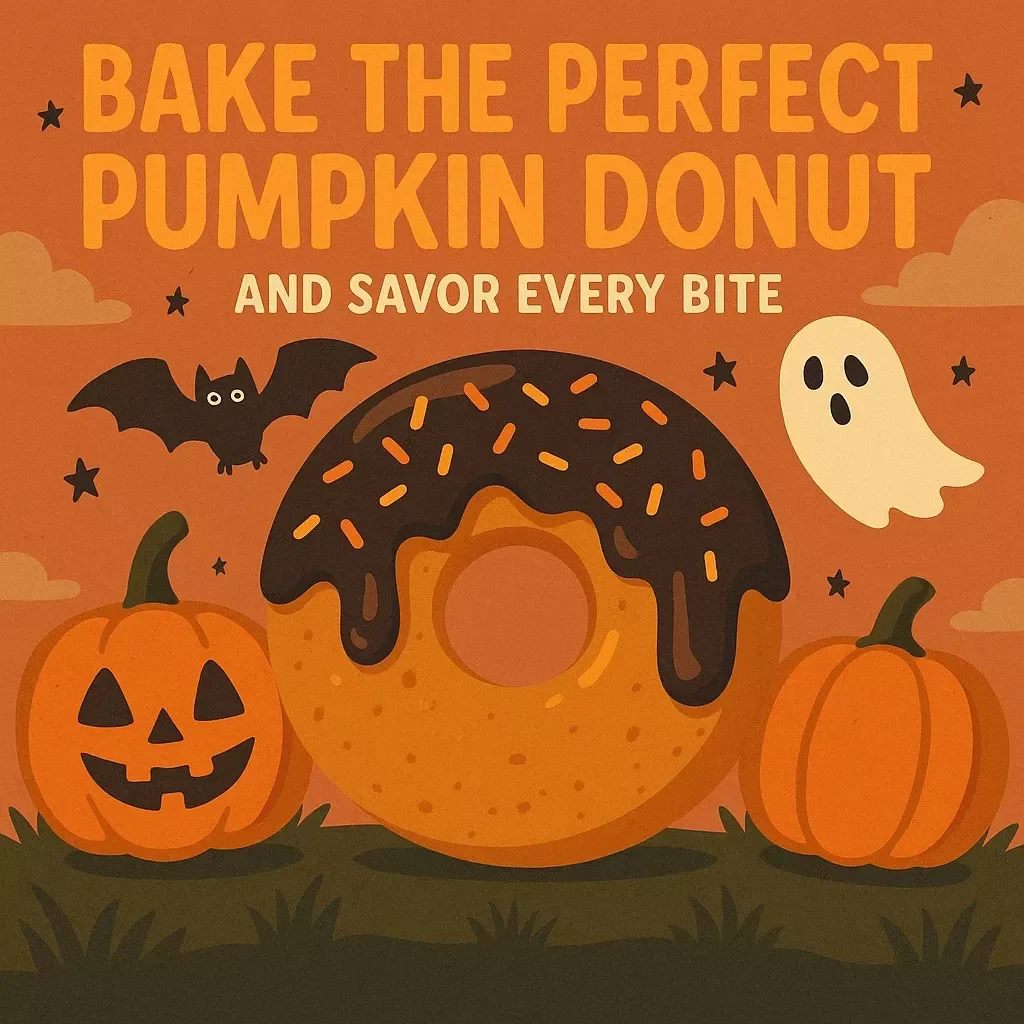 Bake the Perfect Pumpkin Donut and Savor Every Bite | Fall-Inspired Pumpkin Donuts Recipe Guide for Beginners & Home Bakers (Digital Download)