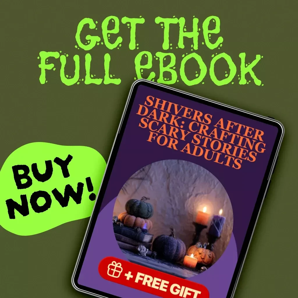Shivers After Dark: Crafting Scary Stories for Adults | Horror Writing eBook Guide for Beginners & Experienced Writers | Digital Download