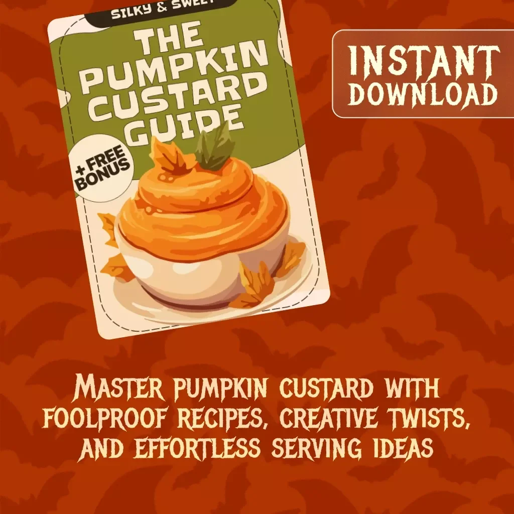 Silky & Sweet: The Pumpkin Custard Guide | Cozy Fall Dessert eBook | Pumpkin Custard Recipe Guide for Beginners & Foodies | Digital Download