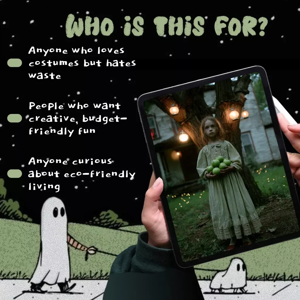 Zero-Waste Costume Guide: Creative, Sustainable, Fun | How to Build a Zero-Waste Costume Guide | Eco-Friendly eBook & DIY Checklist