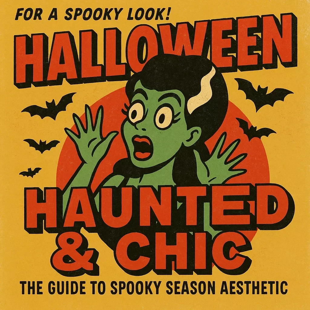 Haunted & Chic: The Guide to Spooky Season Aesthetic | Digital Download eBook for Home Decor, Fashion, & Seasonal Style Inspiration