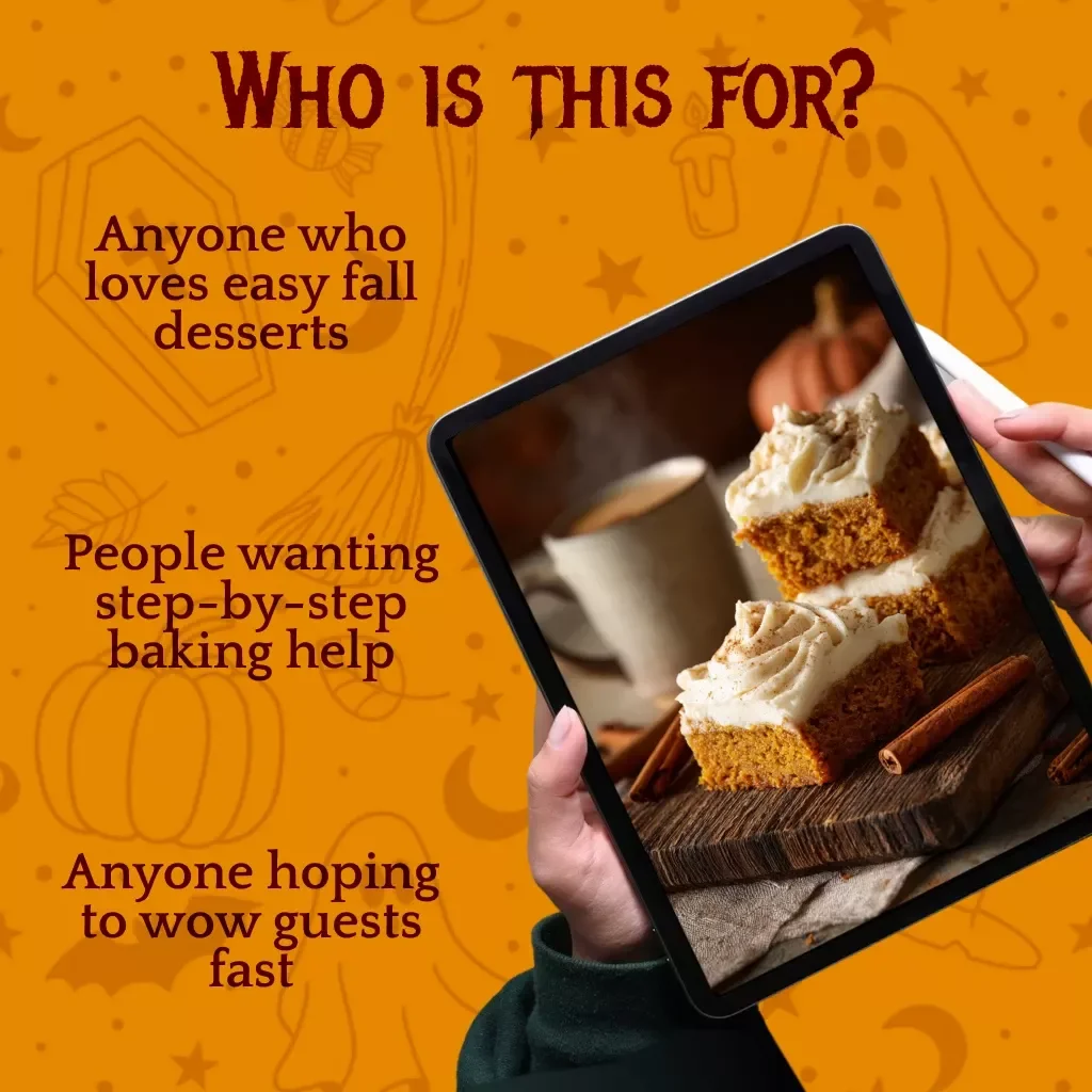 Sweet & Simple Pumpkin Dump Cake | Cozy Fall Dessert Guide | Easy Pumpkin Dump Cake Recipe eBook & Creative Ideas