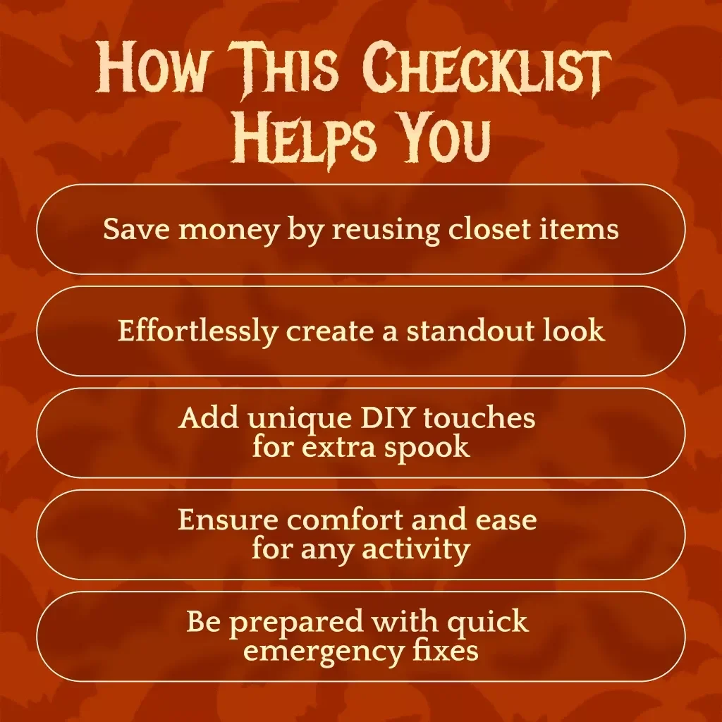 Spooky Costume Checklist – The Ultimate Guide to Creepy and Creative Halloween Costume Ideas