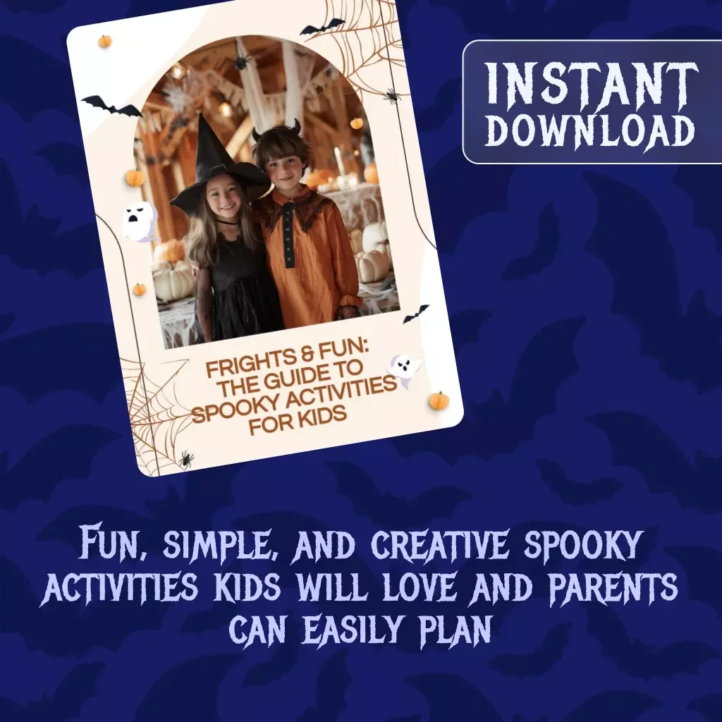 Frights & Fun: The Guide to Spooky Activities for Kids | Printable Digital Download | Fun Halloween Crafts, Games & Creative Ideas for Children