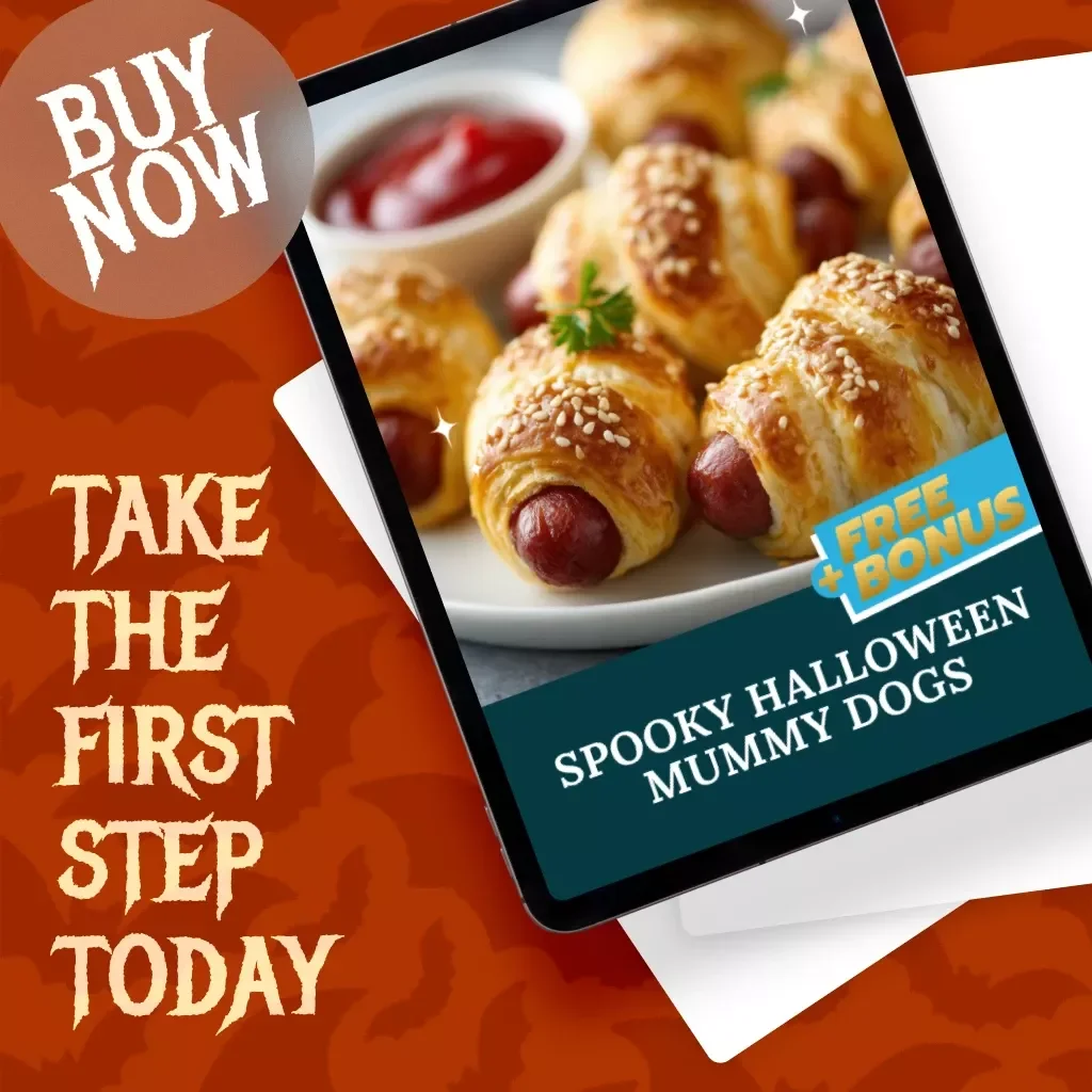 Spooky Halloween Mummy Dogs | DIY Recipe Guide for Easy Halloween Party Snacks & Creative Themed Ideas