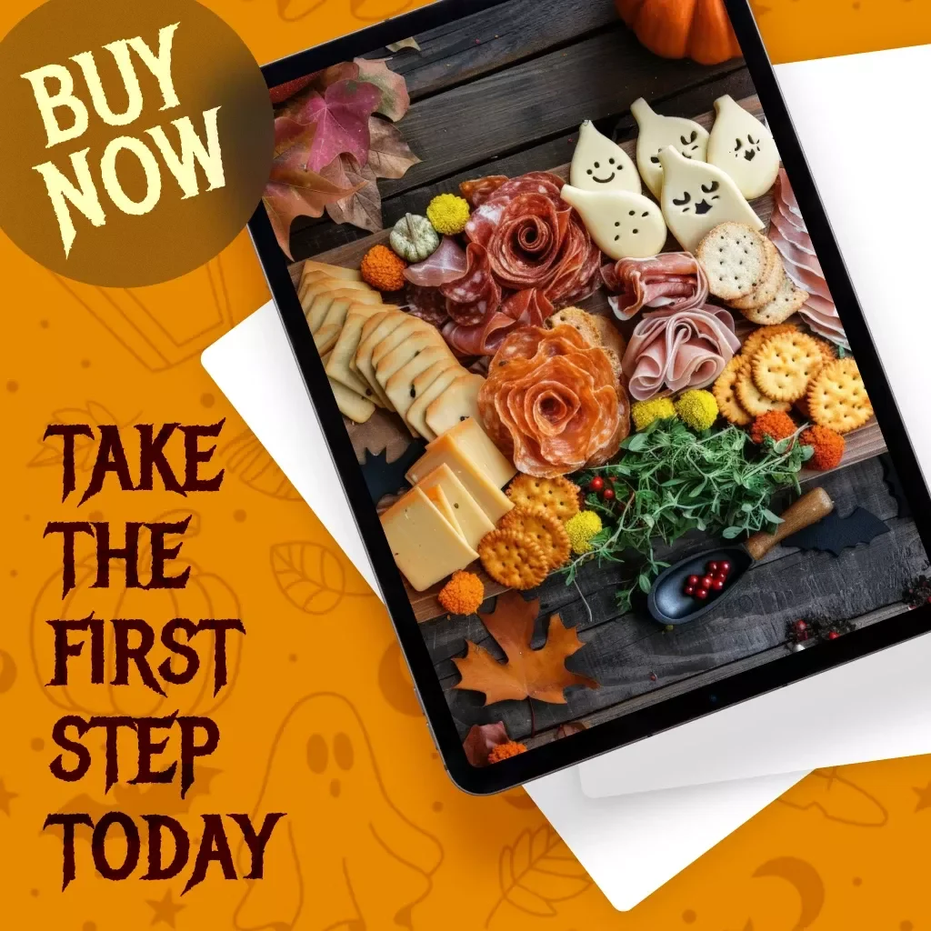 Make-Ahead Halloween Party Appetizers Checklist | Printable Digital Download for Spooky Party Planning, Easy Make-Ahead Halloween Party Appetizers Ideas