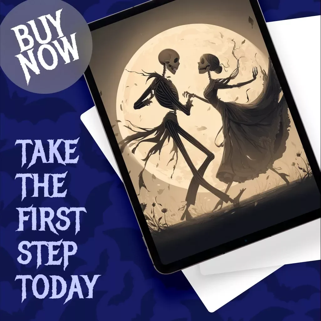 Spooky Date Night Checklist - The Ultimate Halloween Date Planner for Couples - Digital Download Guide